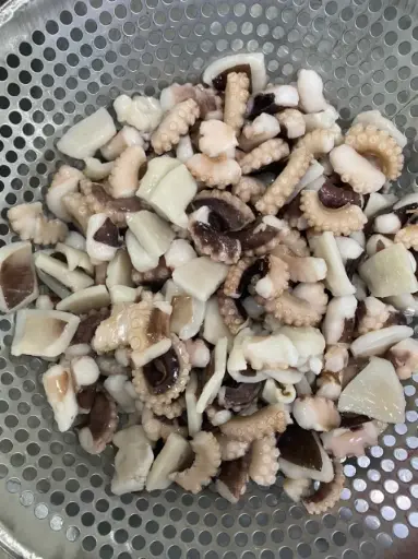 Frozen Octopus Blanched Cut